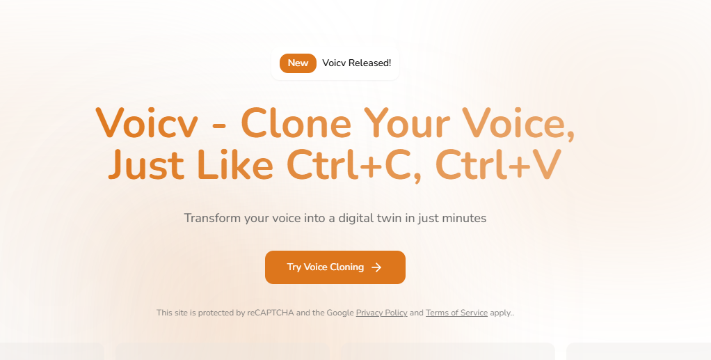 Voicv: Voice Cloning